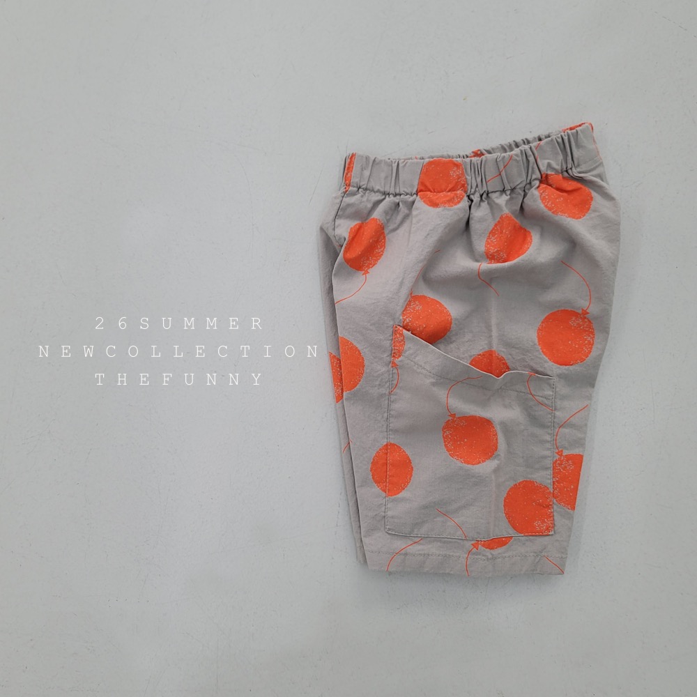 The funny 夏季氣球印花七分短褲-細節圖4