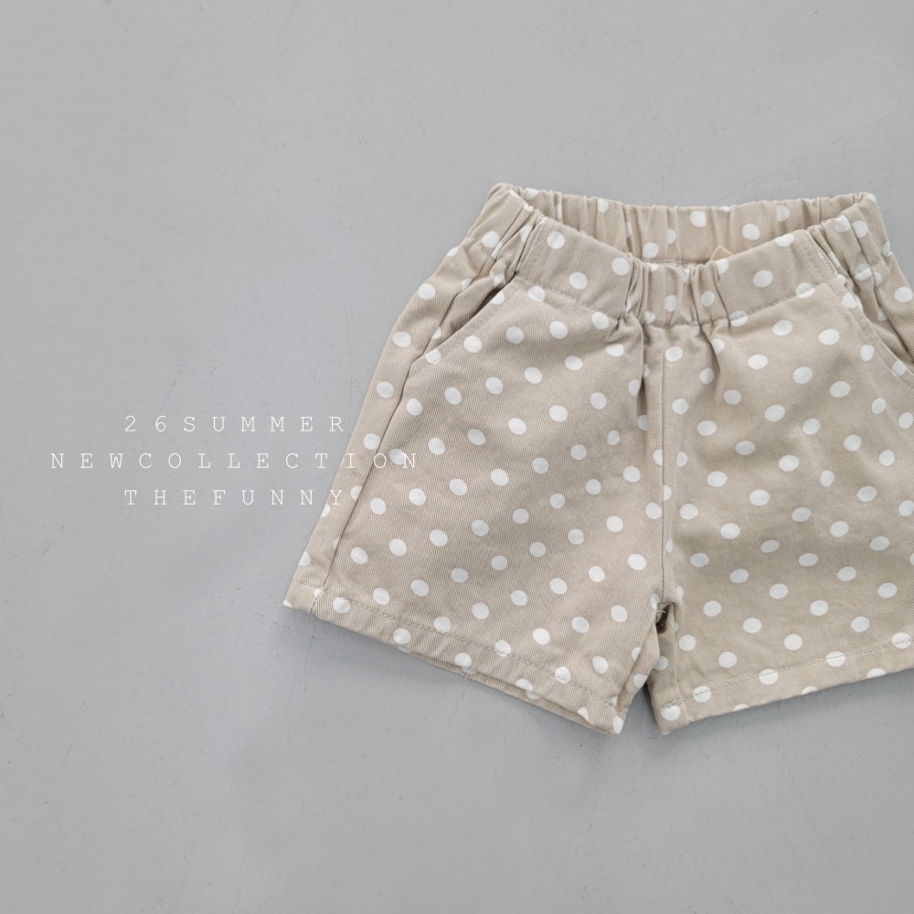 The funny 夏季可愛點點短褲-細節圖3