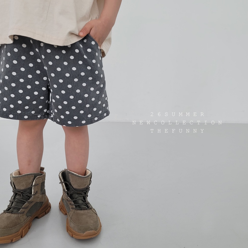The funny 夏季可愛點點短褲-細節圖5