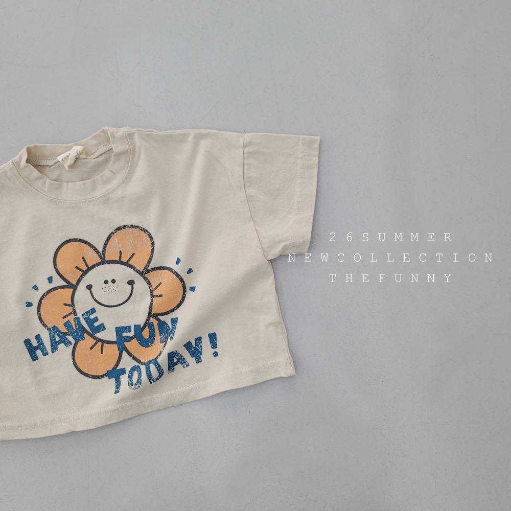 The funny 夏季笑臉花朵上衣-細節圖7