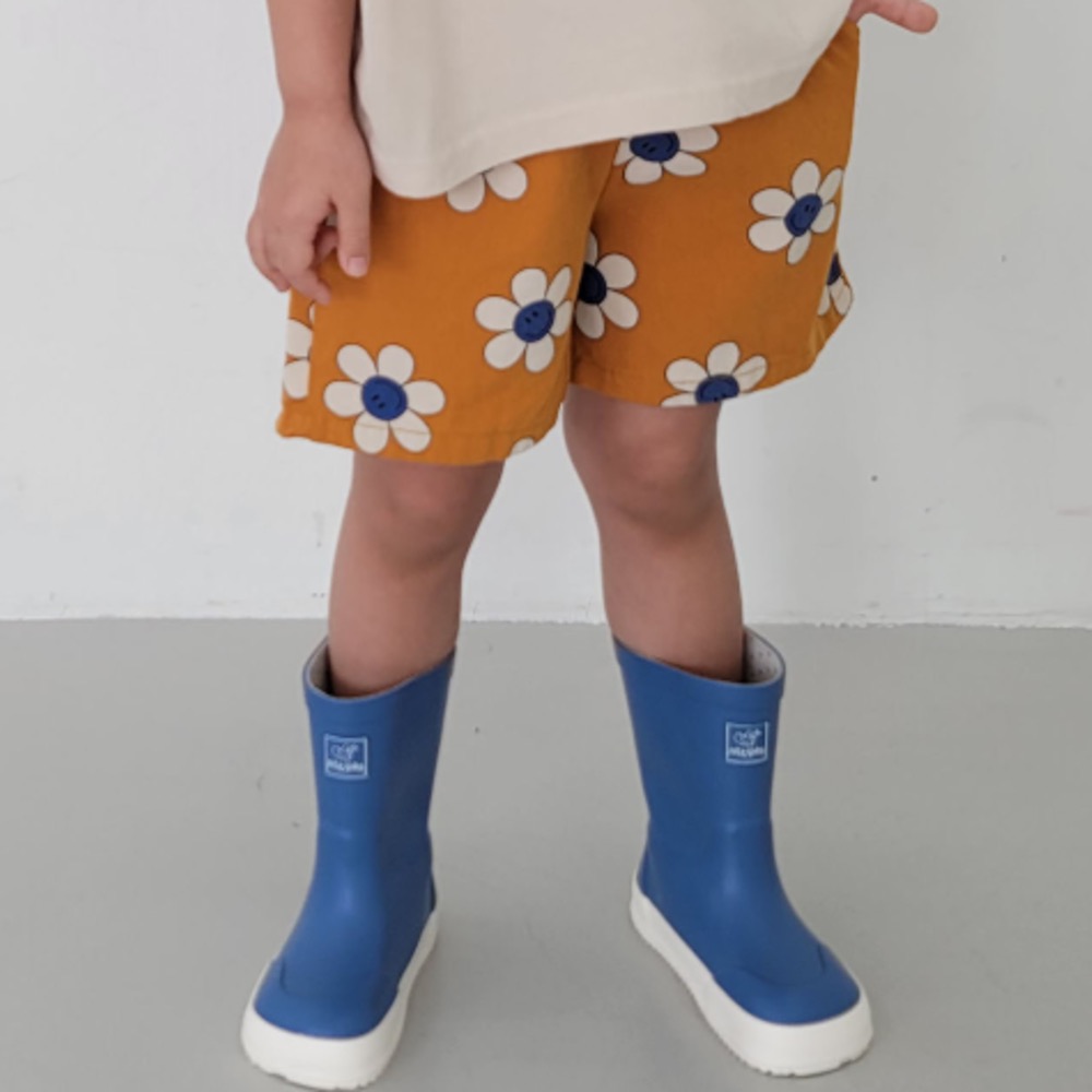 The funny 夏季花朵印花短褲-細節圖8