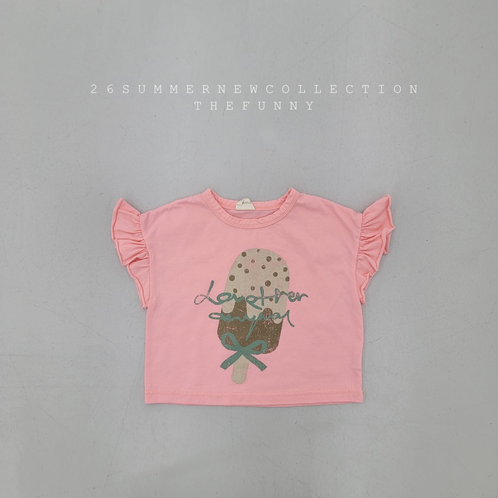 The funny 夏季冰淇淋印花T恤-細節圖8