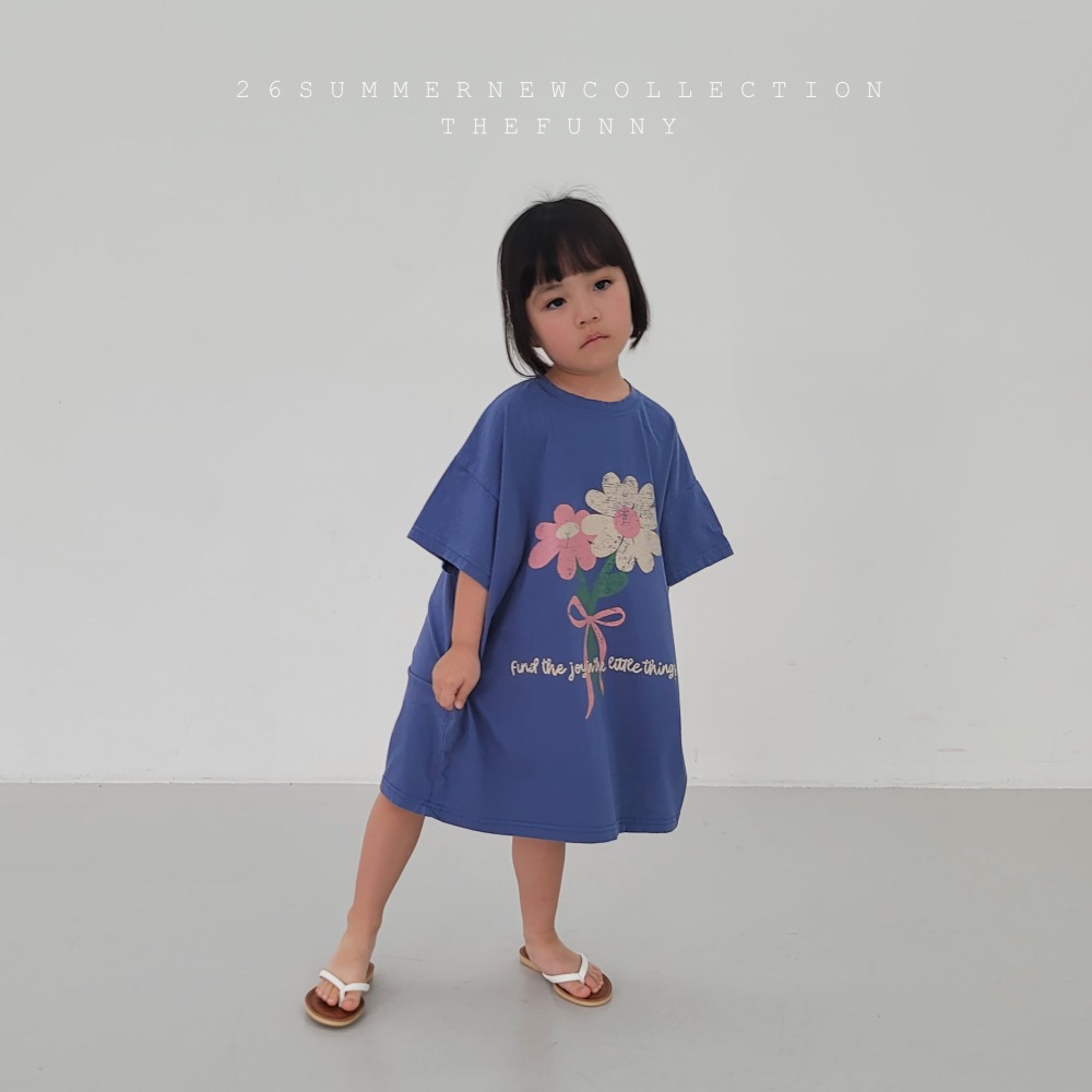 The funny 夏季花束連身裙-細節圖6