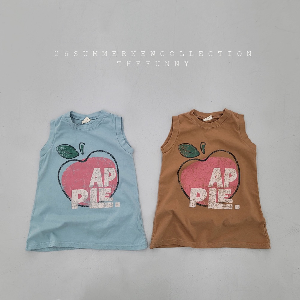 The funny 夏季蘋果印花連身裙-細節圖9