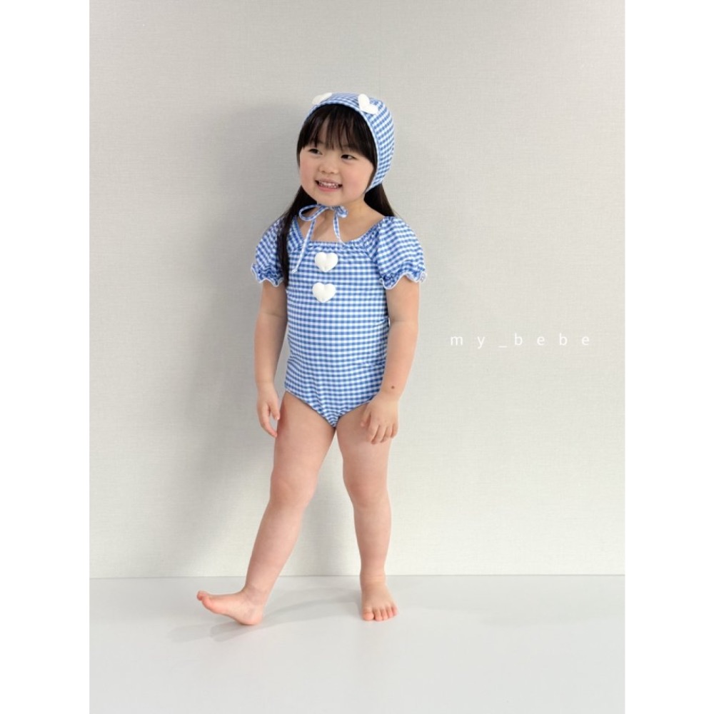 My Bebe 夏季立體愛心連身泳衣-細節圖7