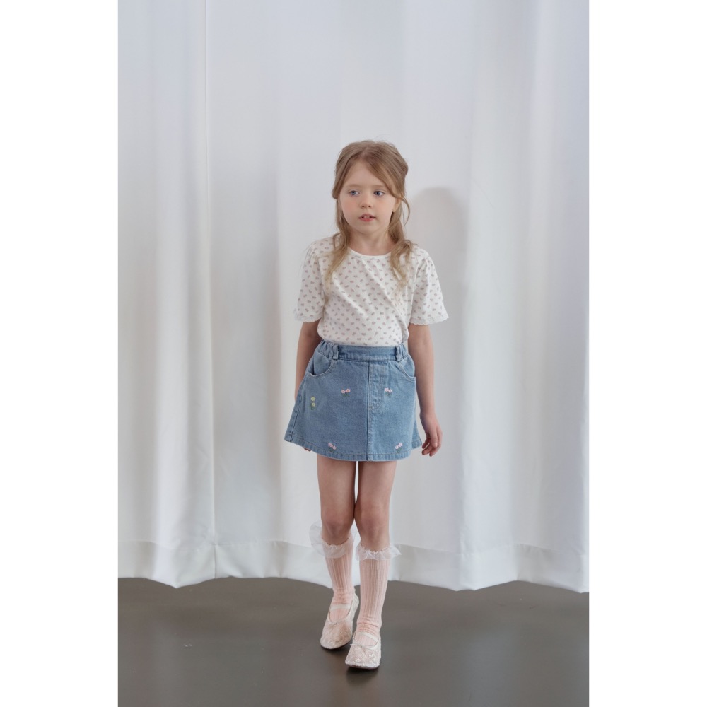 Momo Ann 夏季拼接布蕾絲上衣-細節圖2