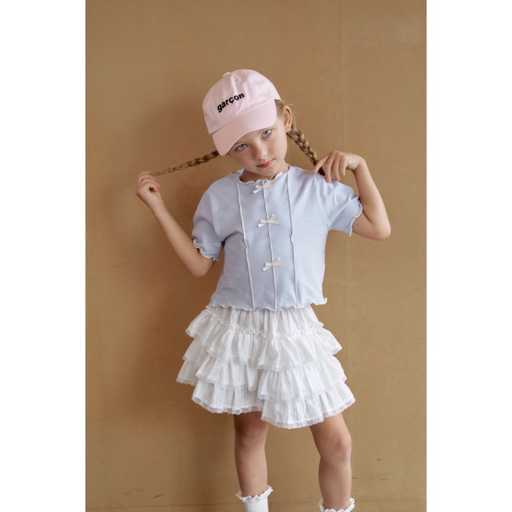 Momo Ann 夏季蛋糕短裙-細節圖5