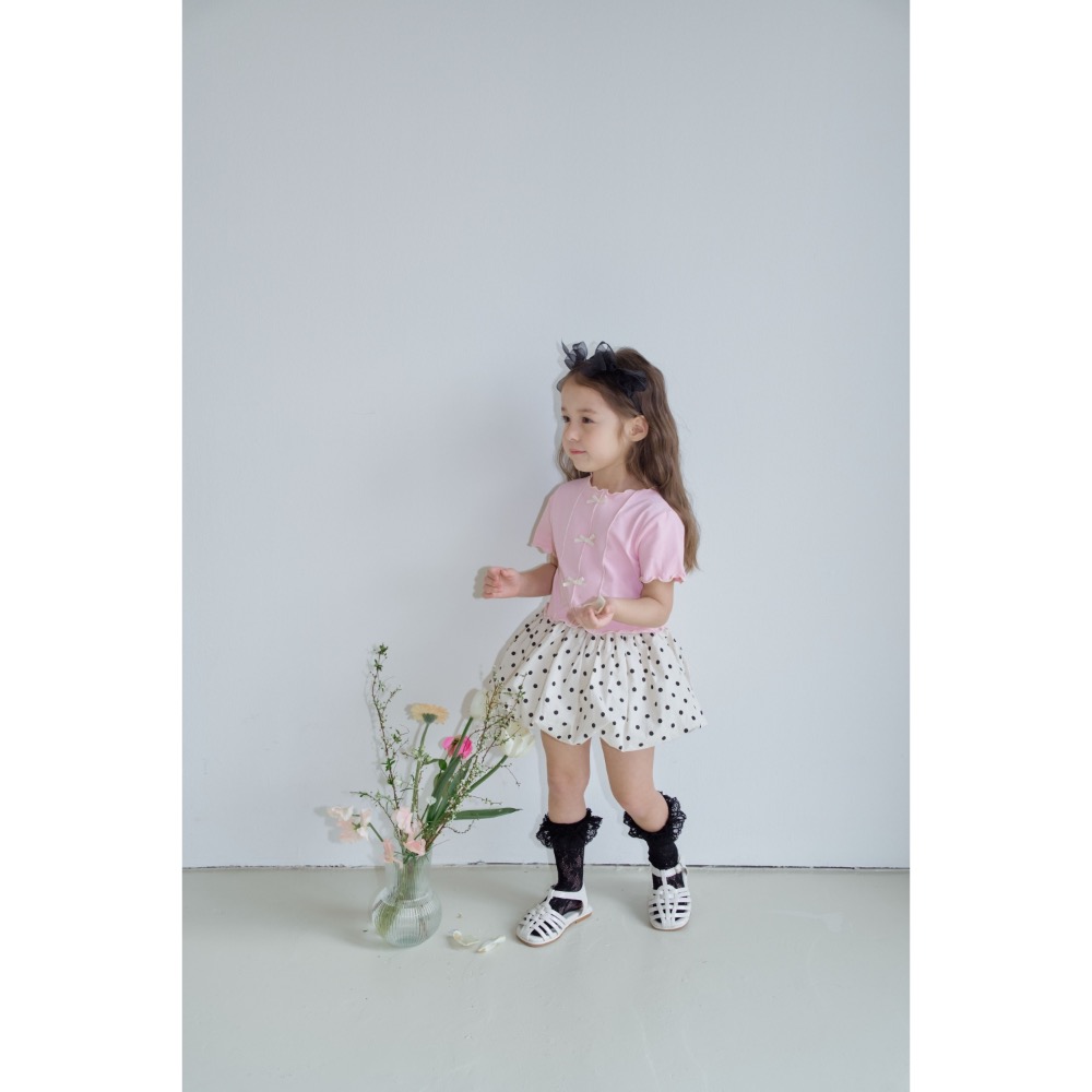 Momo Ann 夏季花苞短裙-細節圖2