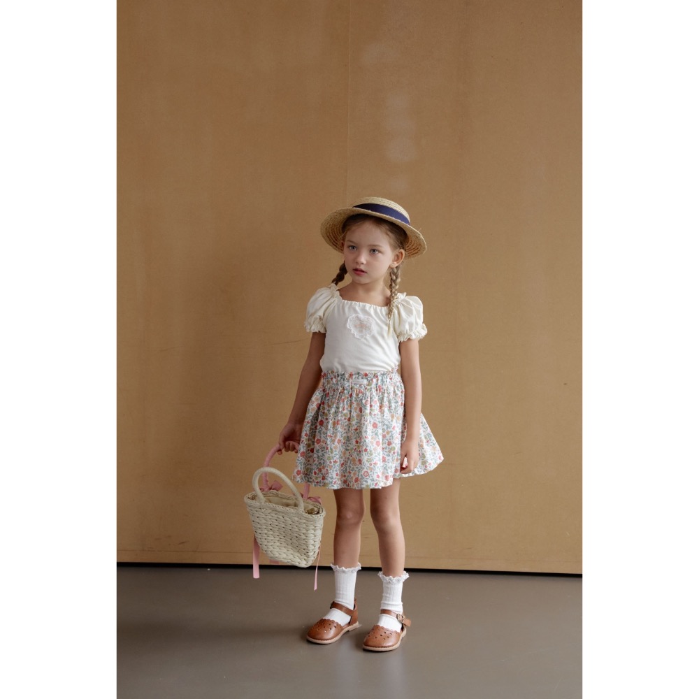 Momo Ann 夏季碎花短裙-細節圖2