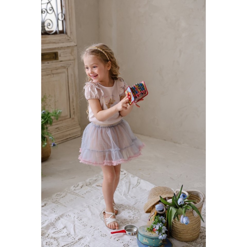 Flo 夏季甜美紗裙-細節圖3