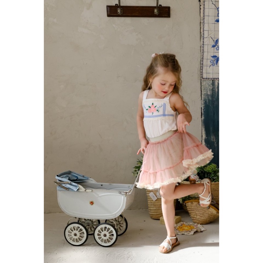 Flo 夏季甜美紗裙-細節圖7