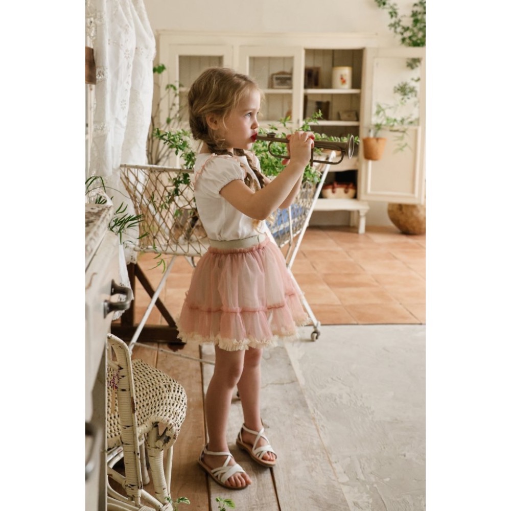 Flo 夏季甜美紗裙-細節圖8