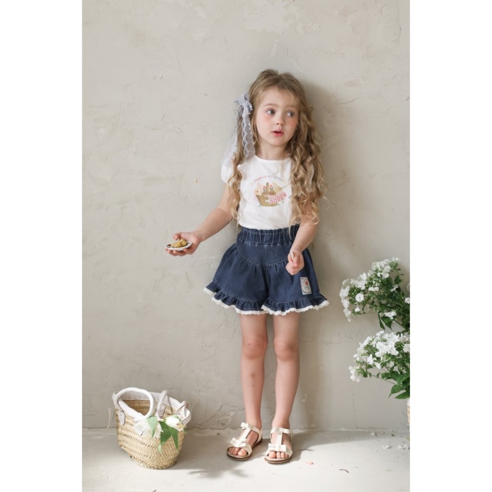 Flo 夏季兔子印花設計上衣-細節圖7