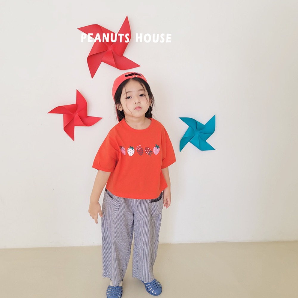 PEANUTS夏季好吃草莓T恤-細節圖6
