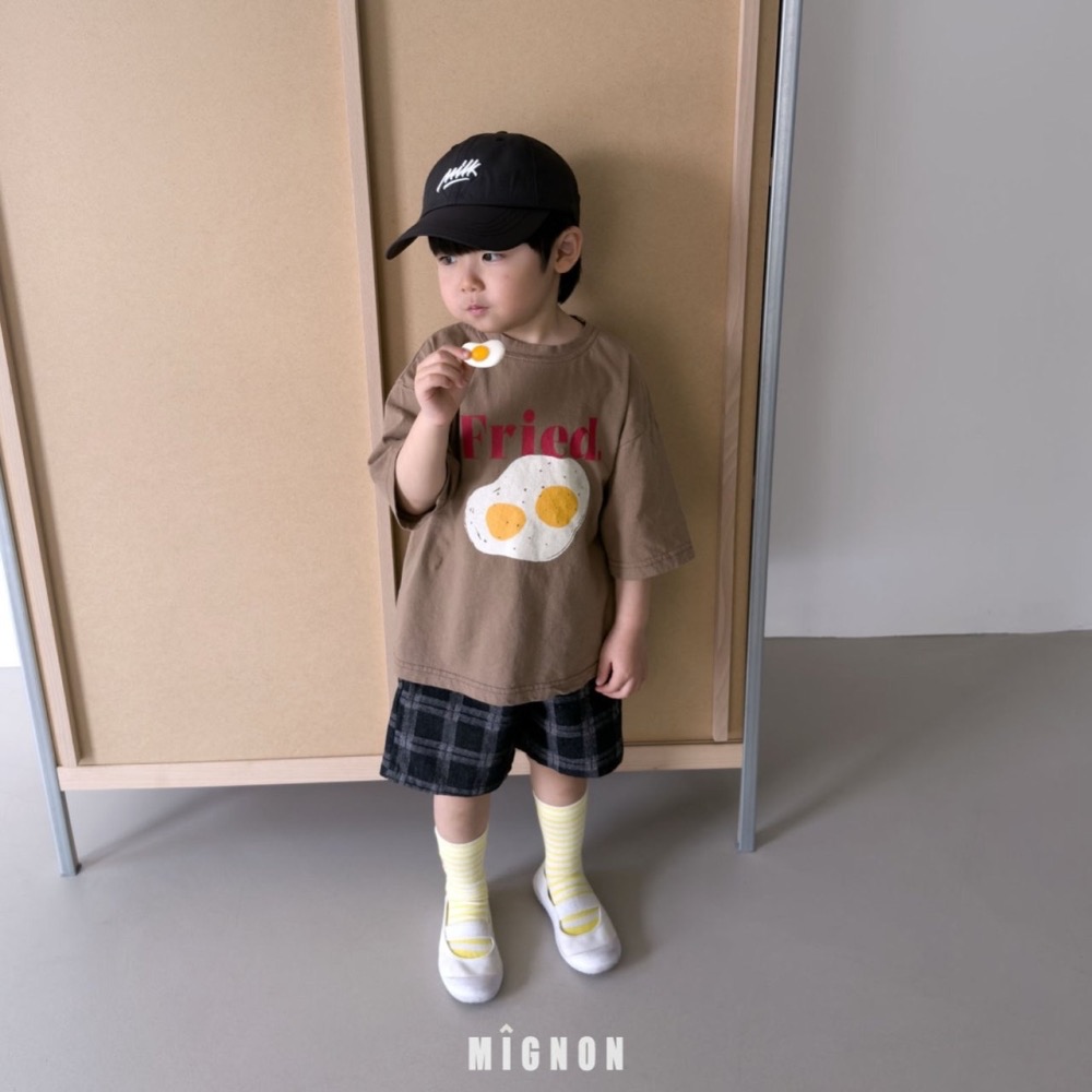 MIGNON夏季雙蛋印花T恤-細節圖4