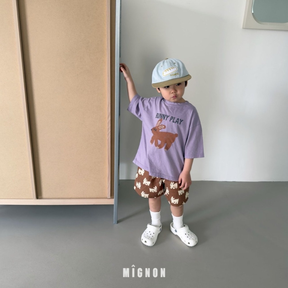 MIGNON 夏季兔子印花T-細節圖4