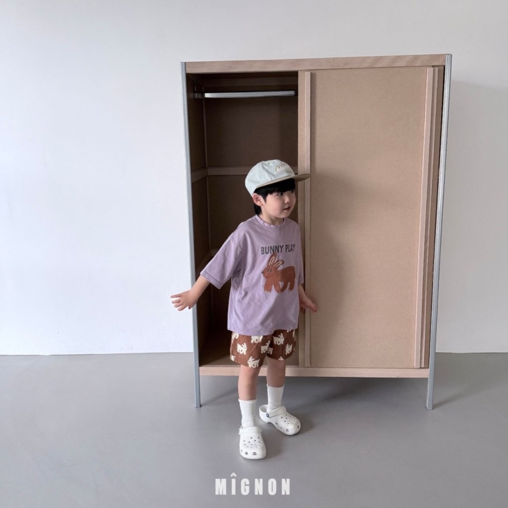 MIGNON 夏季兔子印花T-細節圖5