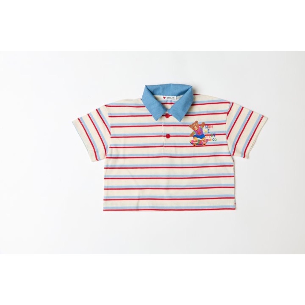 Mimico 夏季休閒polo衫上衣-細節圖4