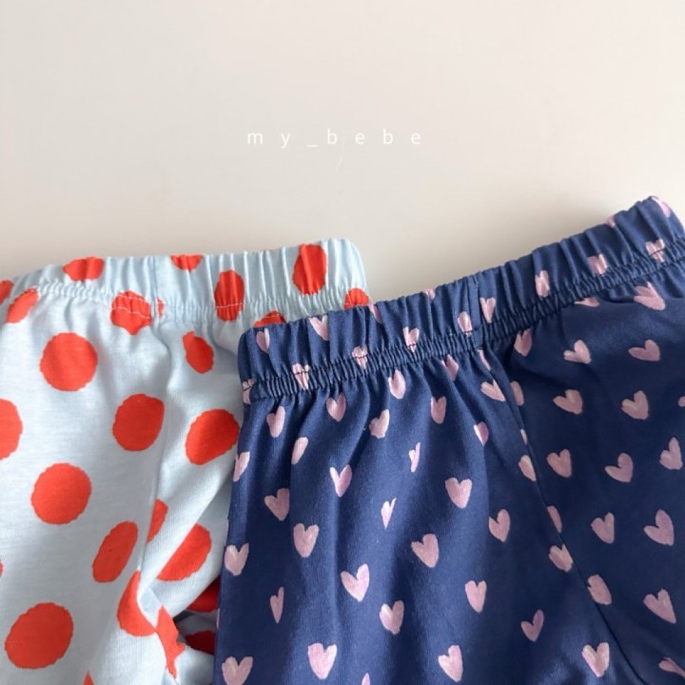 My Bebe 滿版可愛圖案荷葉短褲-細節圖6