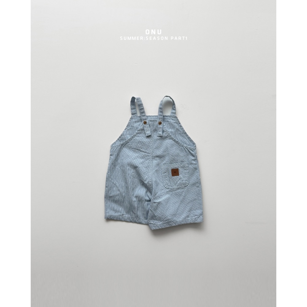 Onu 夏季超可愛吊帶牛仔褲-細節圖8