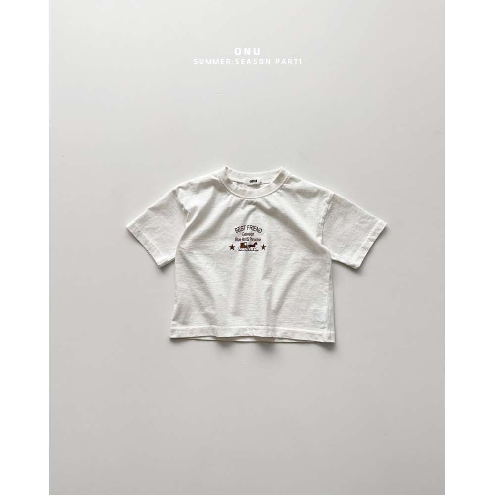 Onu 夏季馬車印花短袖T恤-細節圖3