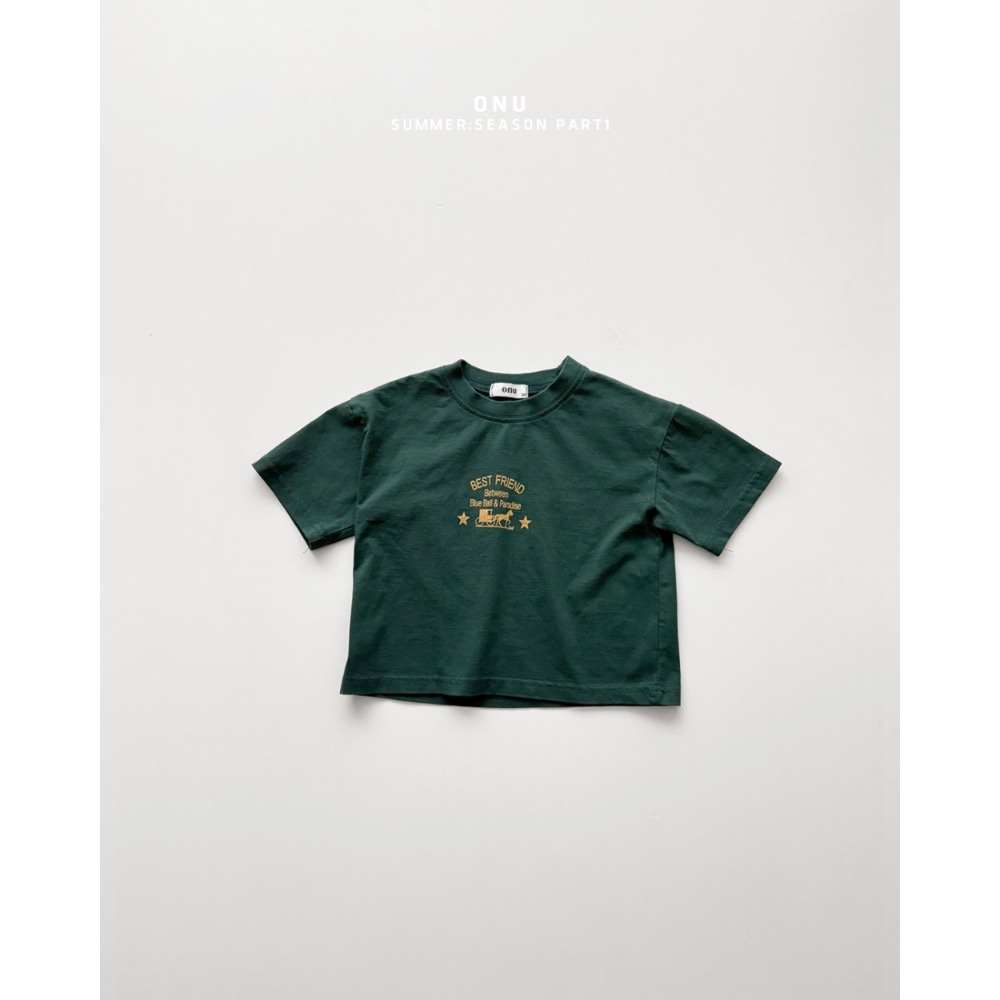 Onu 夏季馬車印花短袖T恤-細節圖4