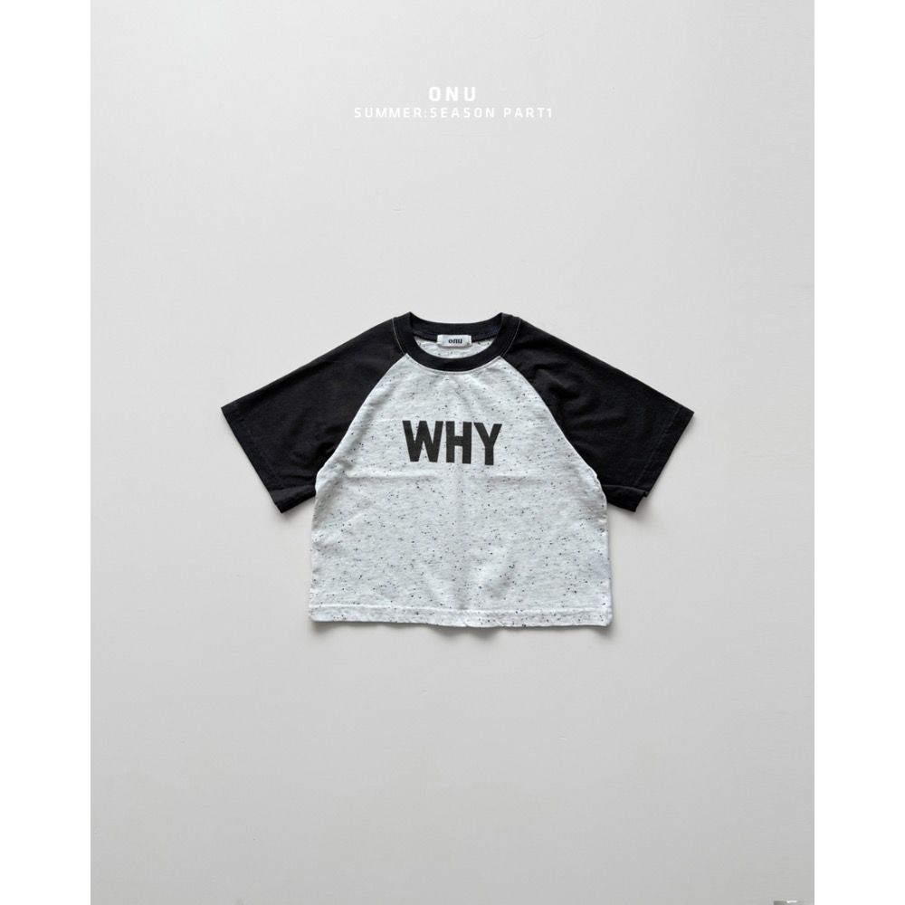 Onu 夏季字母撞色設計T-細節圖3