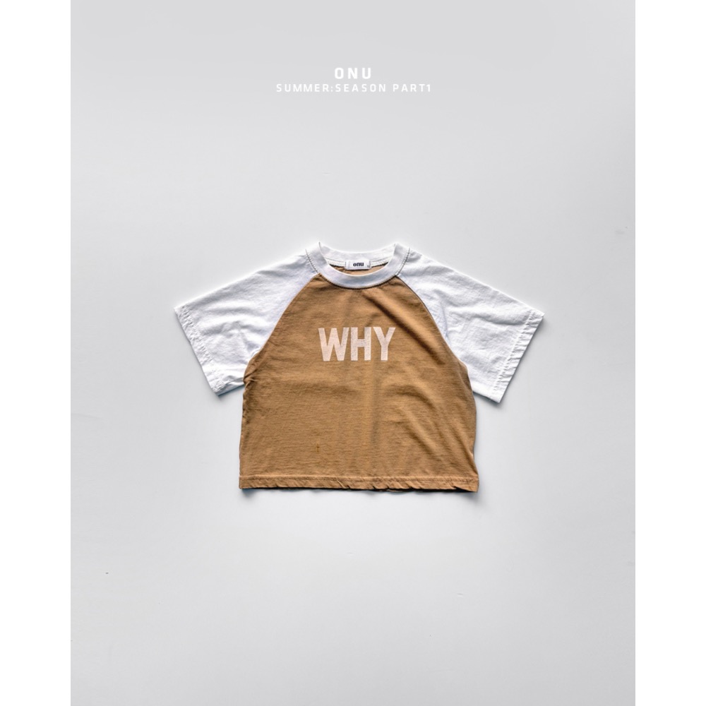 Onu 夏季字母撞色設計T-細節圖5