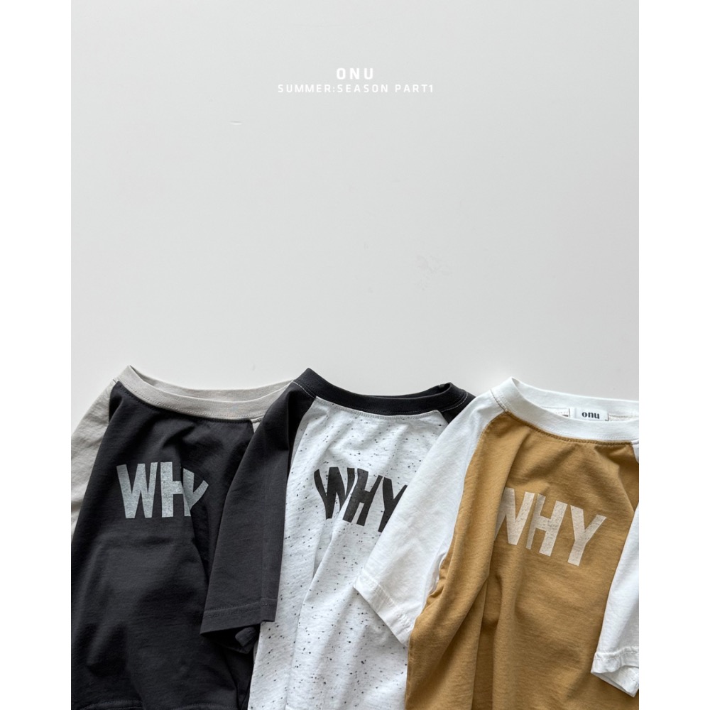 Onu 夏季字母撞色設計T-細節圖6