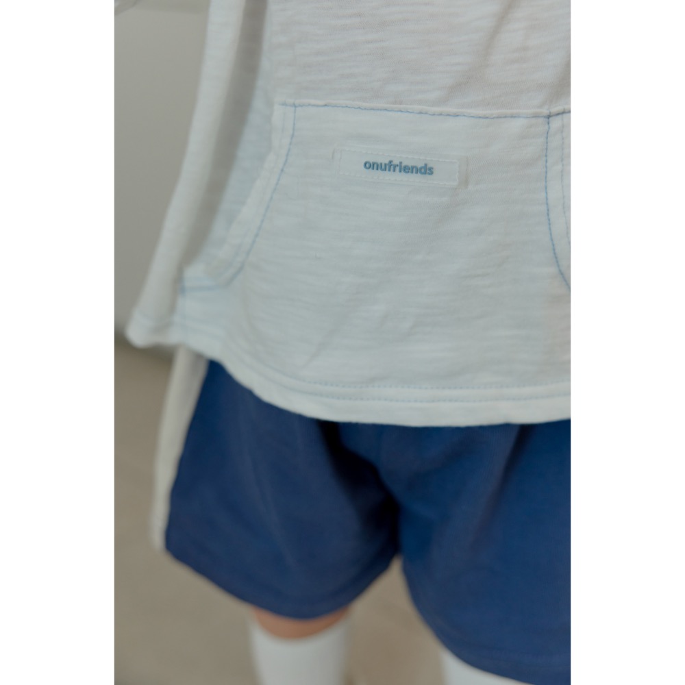 Onu 夏季撞色拼接短褲-細節圖7
