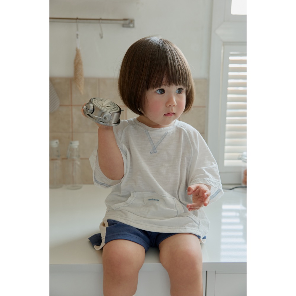 Onu 撞色車線口袋上衣-細節圖3