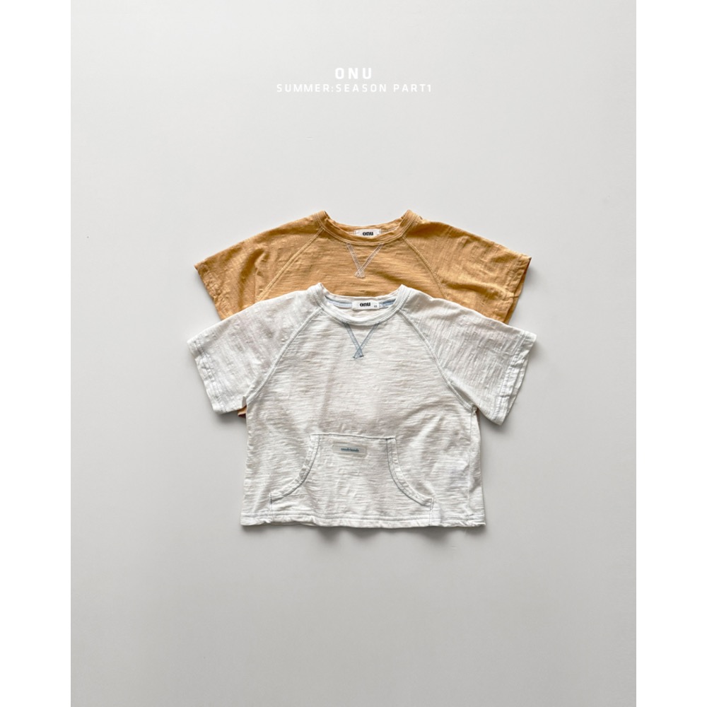 Onu 撞色車線口袋上衣-細節圖5