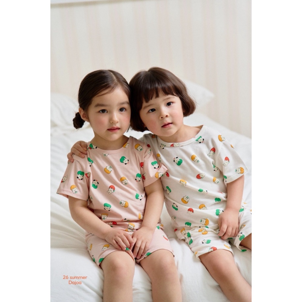 DAJOA 夏季滿版水果動物居家套裝-細節圖4