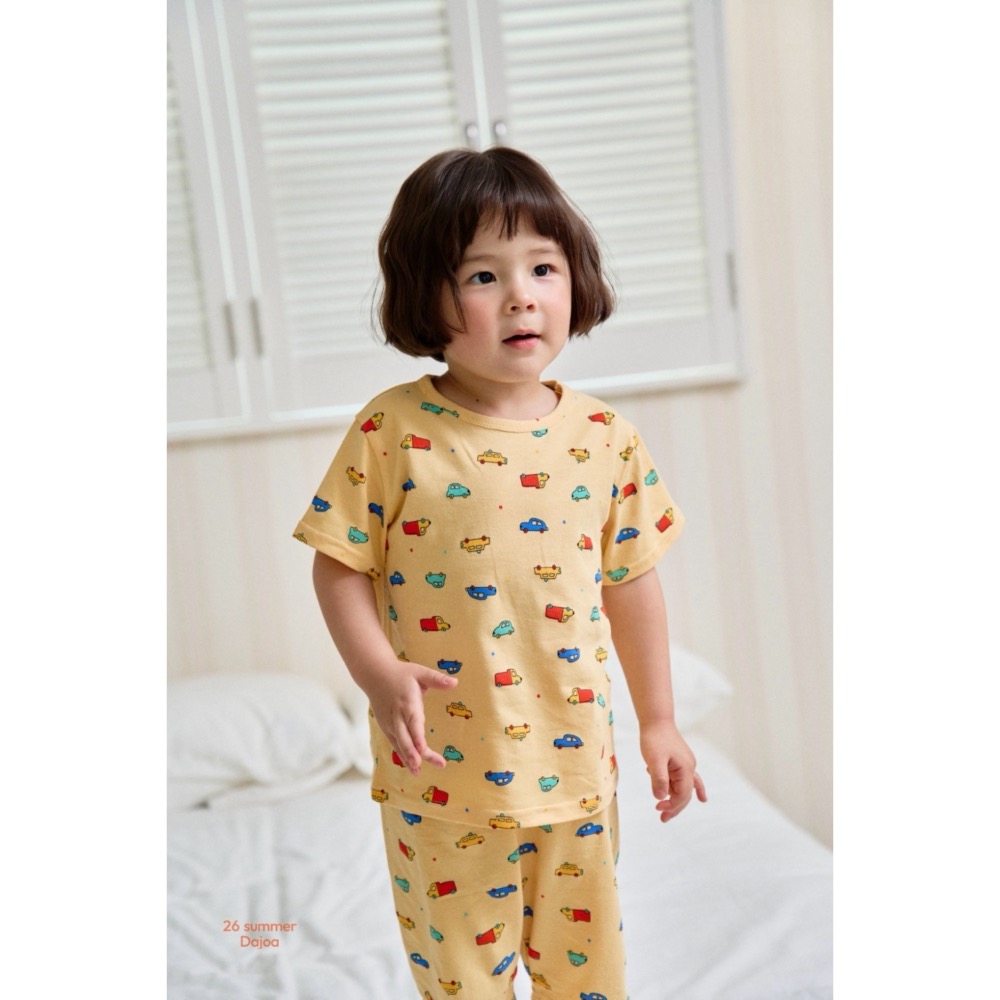 DAJOA 夏季可愛車子居家套裝-細節圖9