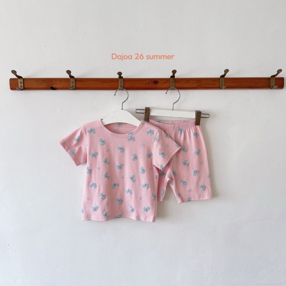 DAJOA 夏季可愛小兔居家套裝-細節圖5