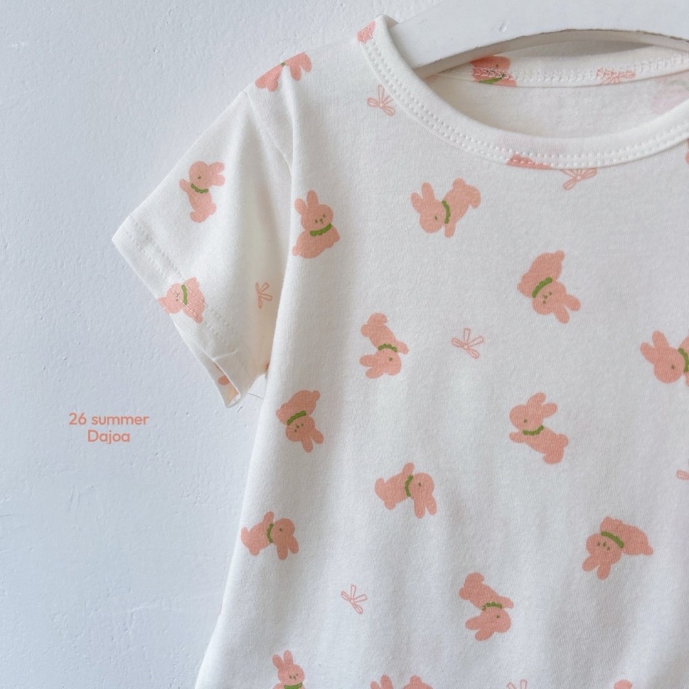 DAJOA 夏季可愛小兔居家套裝-細節圖9