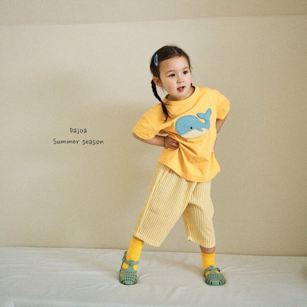 DAJOA 夏季鯨魚燙印手足套裝-細節圖2