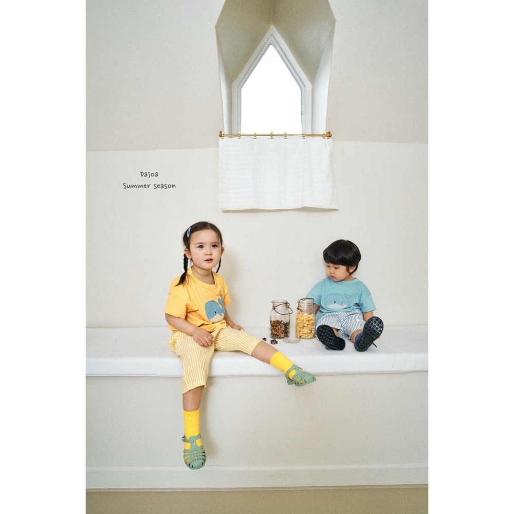 DAJOA 夏季鯨魚燙印手足套裝-細節圖3