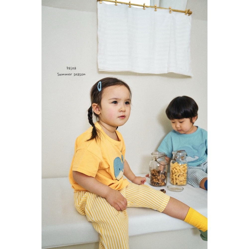 DAJOA 夏季鯨魚燙印手足套裝-細節圖4