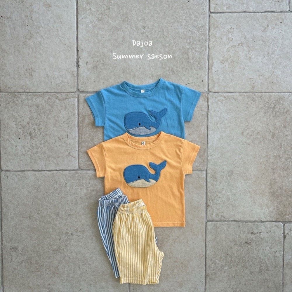 DAJOA 夏季鯨魚燙印手足套裝-細節圖6