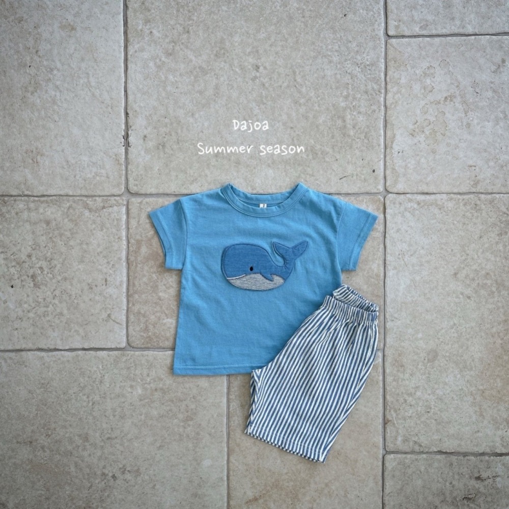 DAJOA 夏季鯨魚燙印手足套裝-細節圖7