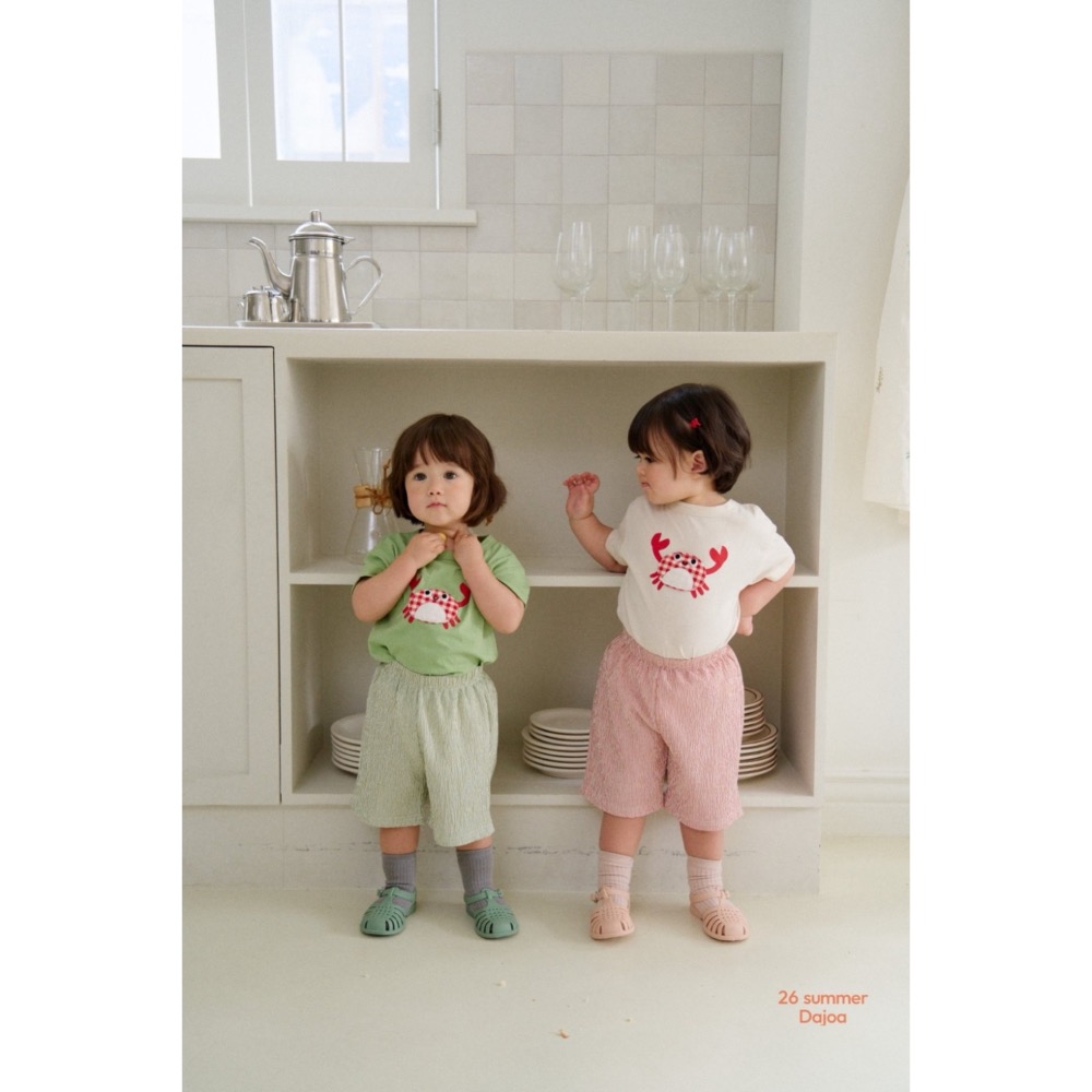 DAJOA夏季螃蟹燙印套裝-細節圖2