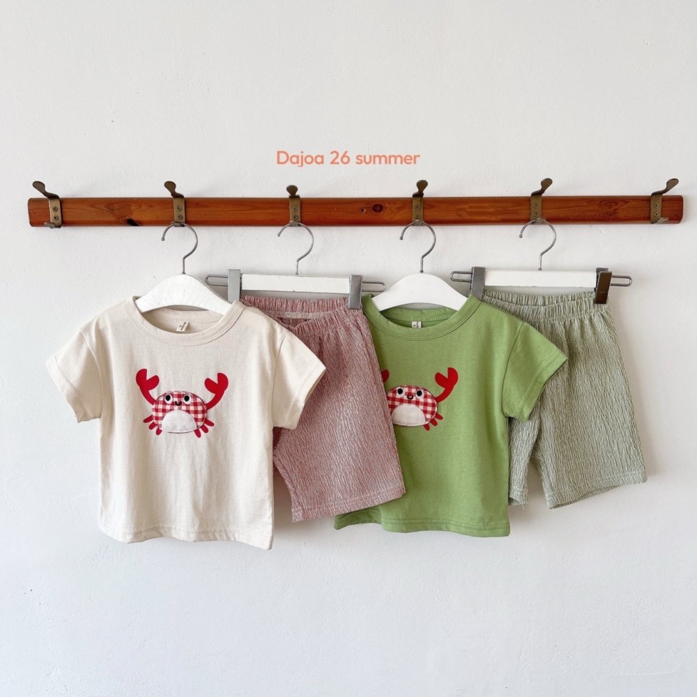 DAJOA夏季螃蟹燙印套裝-細節圖5