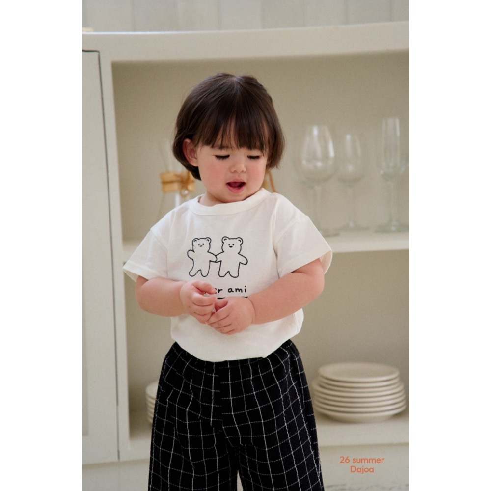 DAJOA 夏季兩隻小熊手足套裝-細節圖3