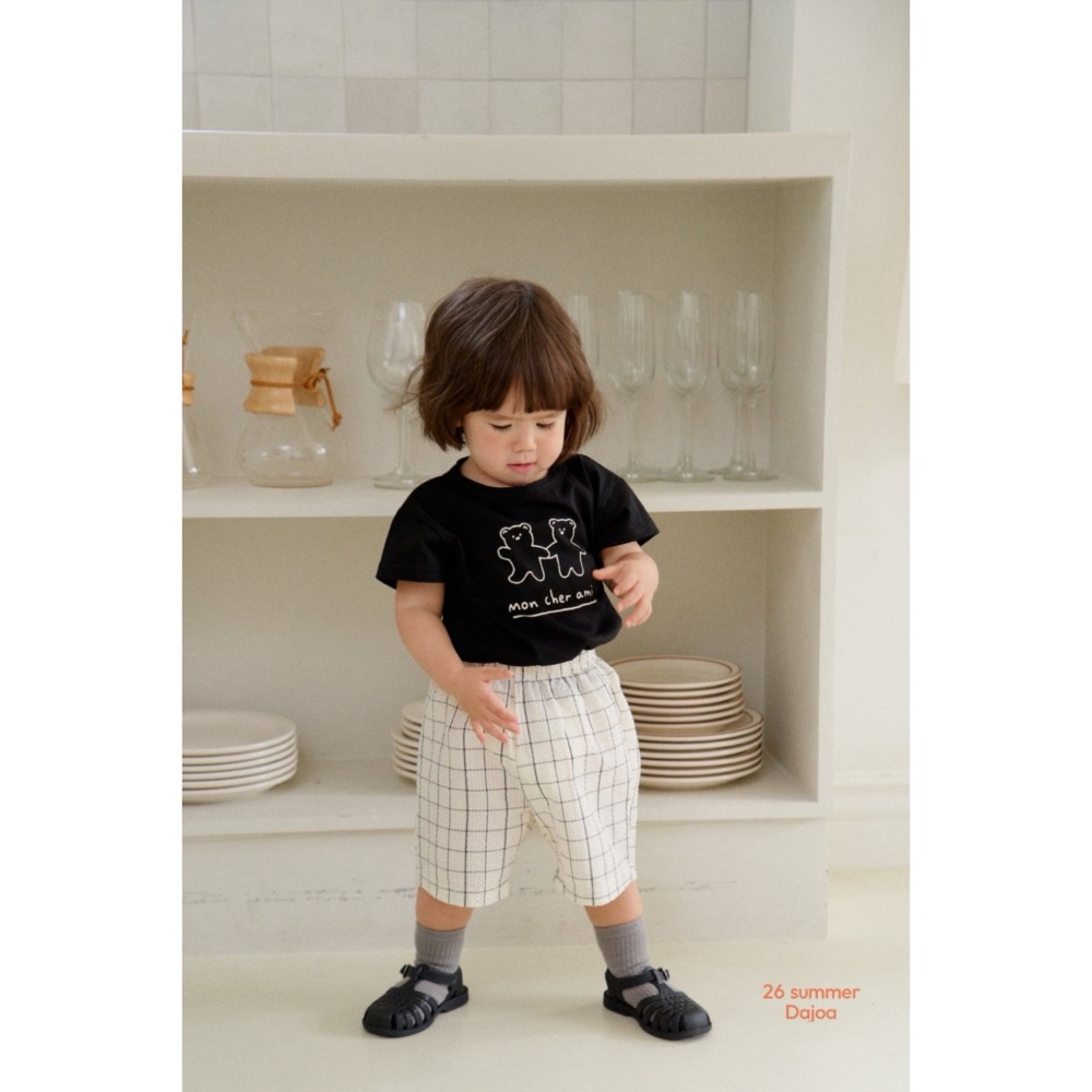 DAJOA 夏季兩隻小熊手足套裝-細節圖4