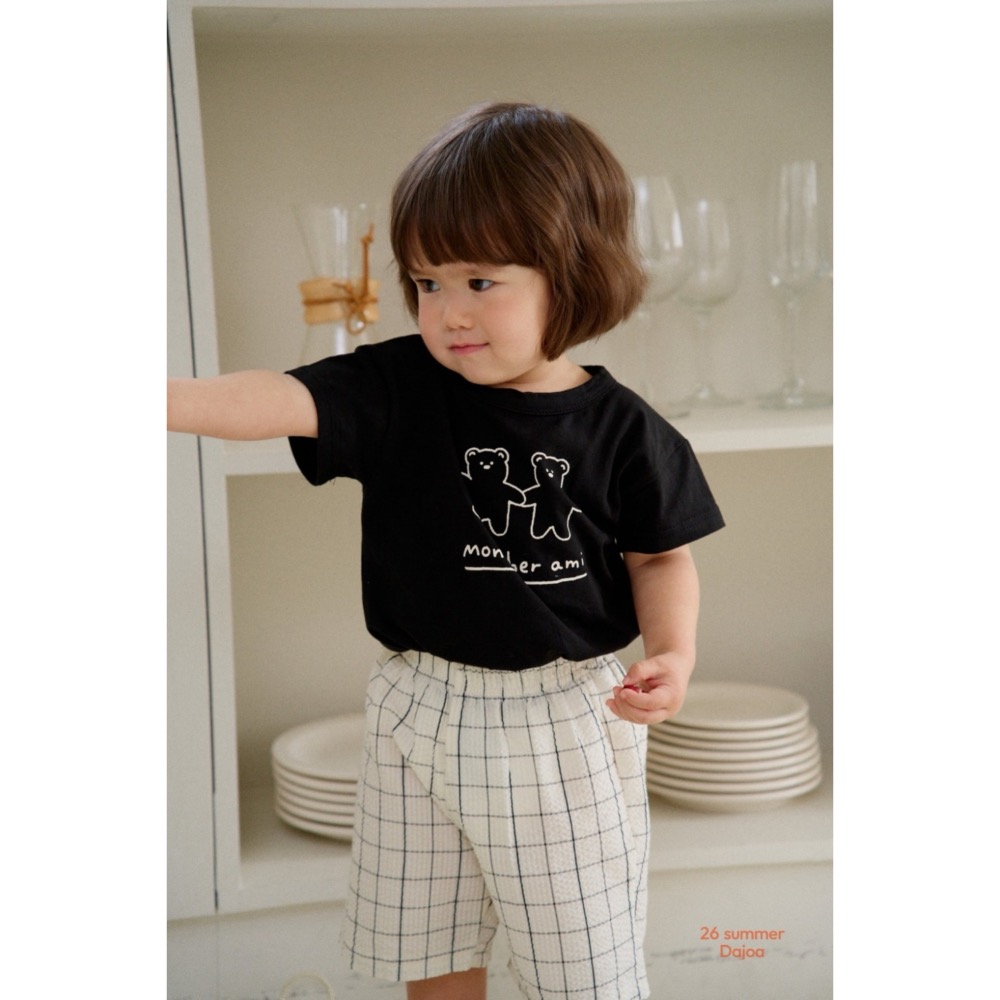 DAJOA 夏季兩隻小熊手足套裝-細節圖5