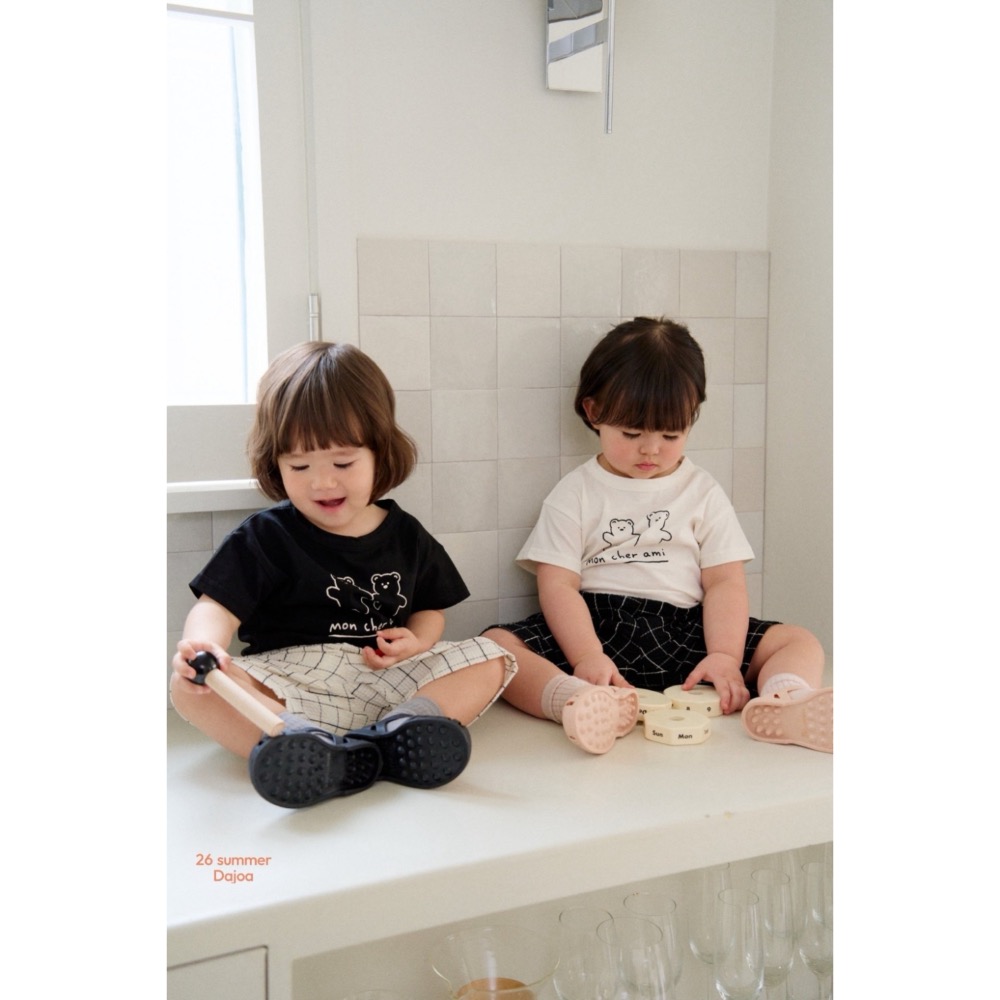 DAJOA 夏季兩隻小熊手足套裝-細節圖6