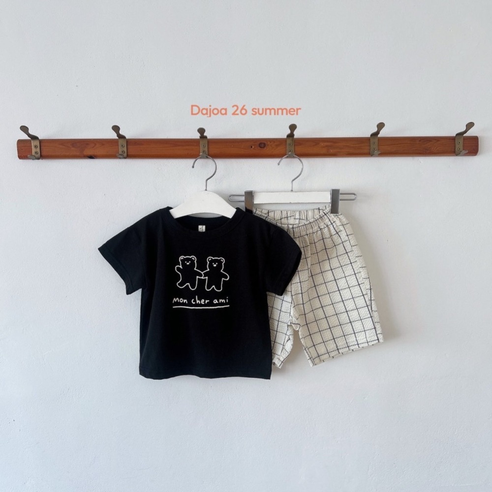 DAJOA 夏季兩隻小熊手足套裝-細節圖8