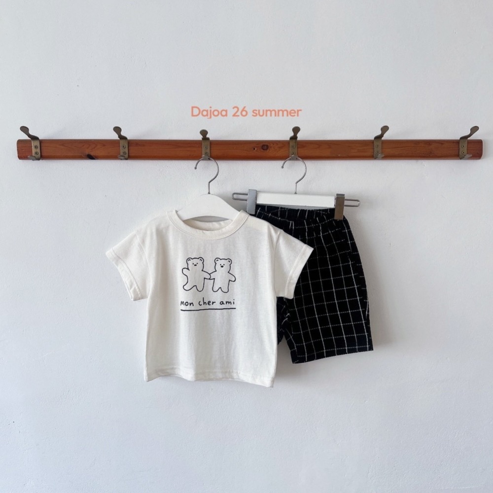 DAJOA 夏季兩隻小熊手足套裝-細節圖9