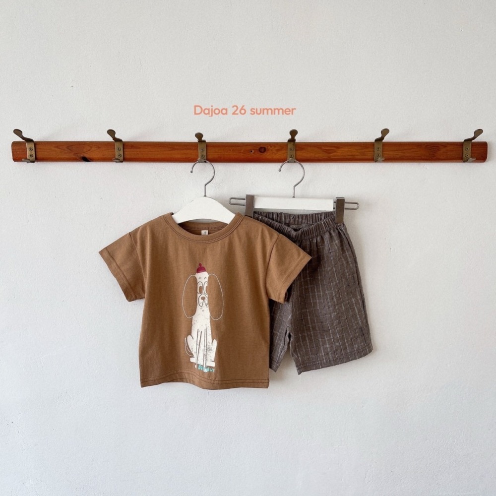 DAJOA 夏季大耳朵小狗套裝-細節圖5